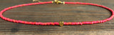 Beaded Choker Necklace ‘Heart’
