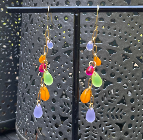 Earrings ‘Sangria’