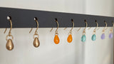 Sea Glass Drop Earrings