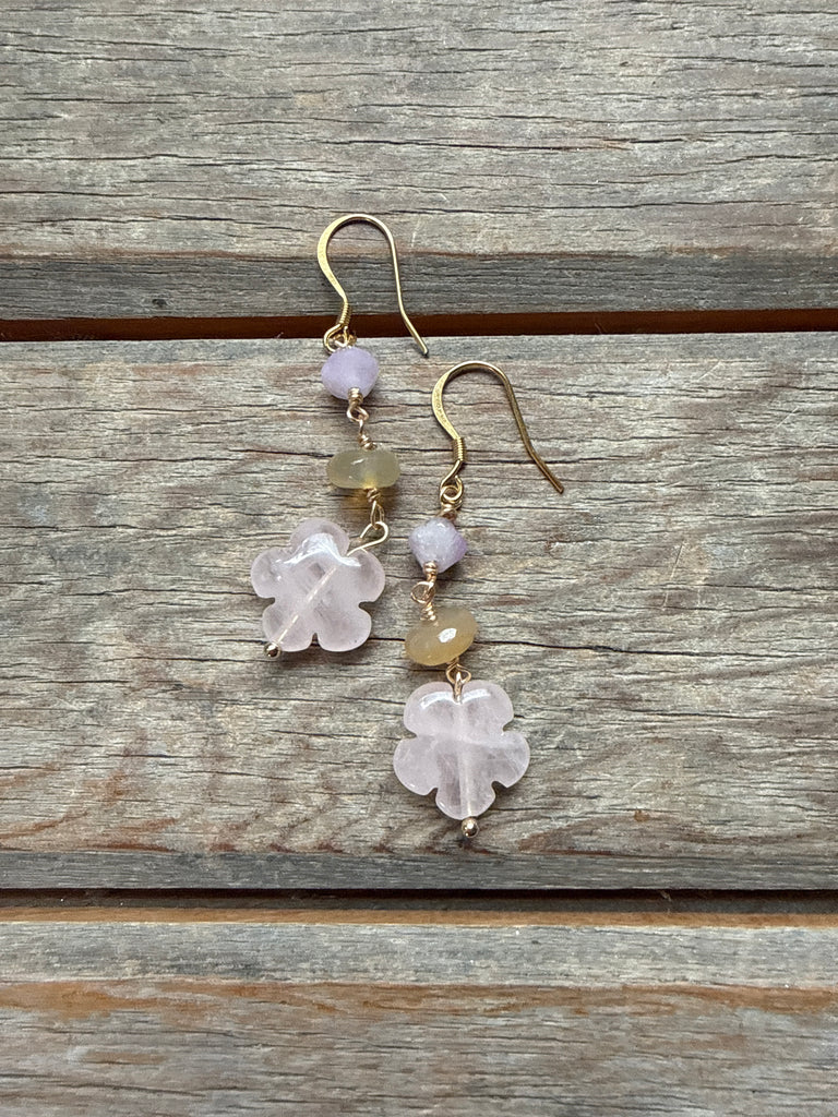 Pastel Dangly Earrings