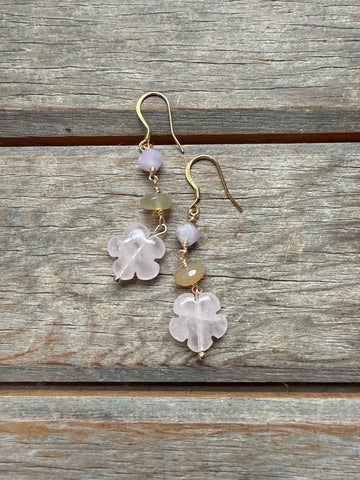 Pastel Dangly Earrings
