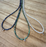 Mini gemstone necklace