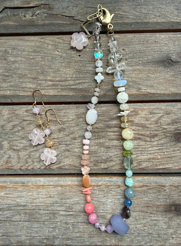 Pastel Gemstone Necklace