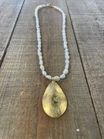Nugget Pearl Necklace