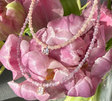 Mini gemstone necklace