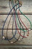 Multi CZ beaded choker necklace