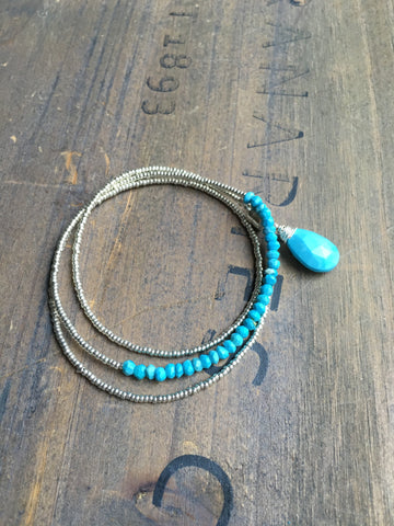 Wrap bracelet/Necklace 21"