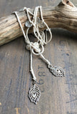 Crochet Lariat/Wrap bracelet
