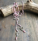 Crochet Lariat/Wrap bracelet