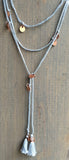 Crochet Lariat/Wrap bracelet