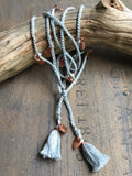 Crochet Lariat/Wrap bracelet