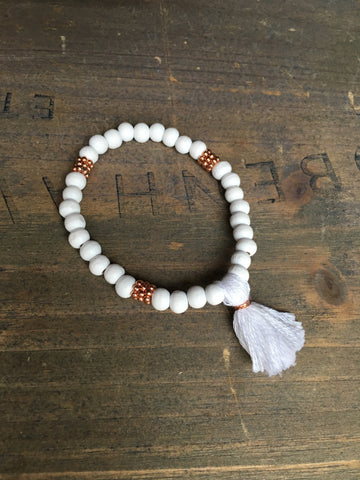 Stretchy Wood Bracelet