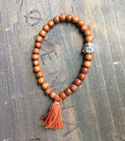 Stretchy Wood Bracelet