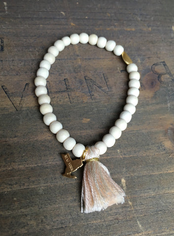 Stretchy Wood Bracelet