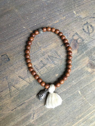 Stretchy Wood Bracelet