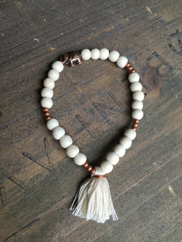 Stretchy Wood Bracelet