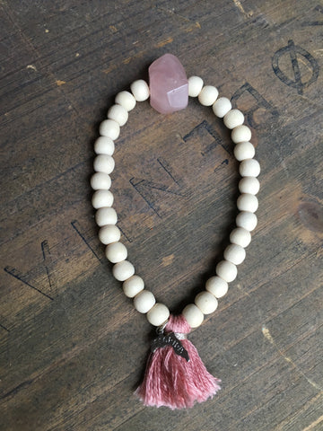 Stretchy Wood Bracelet