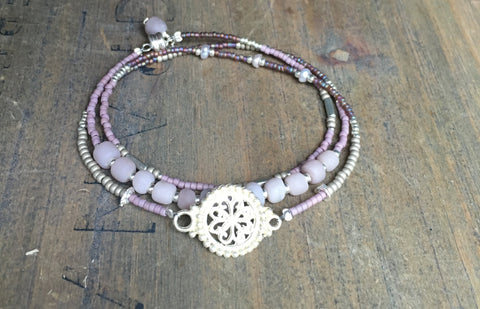 Wrap bracelet/Necklace 21"
