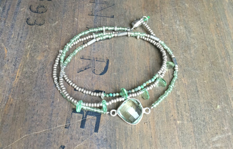 Wrap bracelet/Necklace 21"