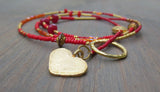 Beaded Lariat Necklace 20-24" Christie
