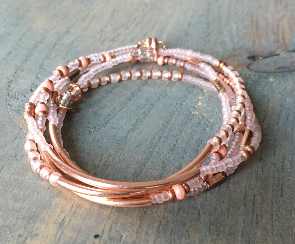 Wrap bracelet/Necklace 36-38"