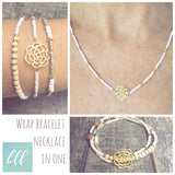 Wrap bracelet/Necklace