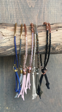 Dainty beaded bracelet