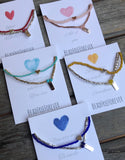 Set of two bracelets ‘hearts’