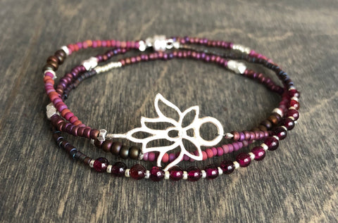 Wrap bracelet/Necklace 21”