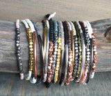 Dainty beaded bracelet