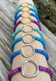 Stretchy Heishi Beaded Bracelet
