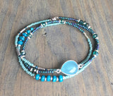 Wrap bracelet/Necklace 21"