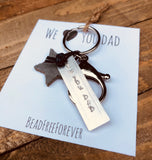 Key chain ‘We🖤you dad’